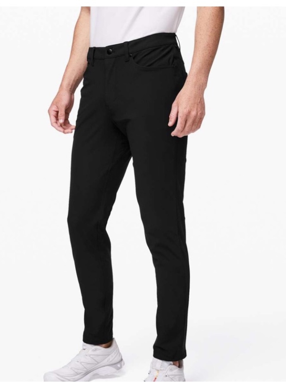 Lululemon Men’s Slim Fit ABC Pants Black Size 31.